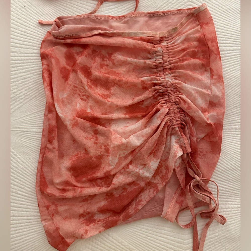 Pink Tie-Dye Swimsuit Cover Up - Picture 4 of 6